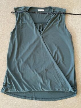 Maurice’s Sleeveless V-Neck Tank Top in Teal Green